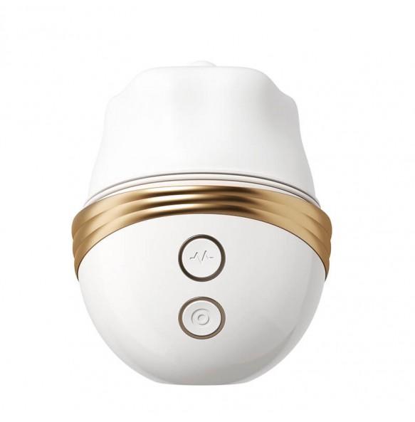 MizzZee - LunaKiss Pulse Suction Tongue Vibrator (Smart APP Model - Chargeable)